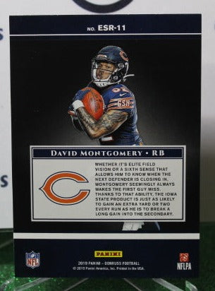 2019 PANINI DONRUSS DAVID MONTGOMERY # ESR-11 ROOKIE NFL CHICAGO BEARS GRIDIRON CARD