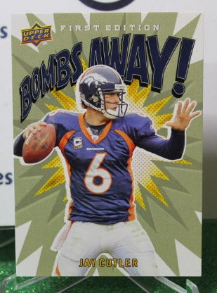 2009 UPPER DECK JAY CUTLER  # BA-8 BOMBS AWAY  NFL CHICAGO BEARS GRIDIRON CARD