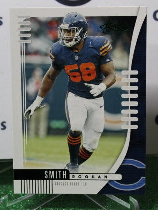 2019 PANINI ABSOLUTE ROQUAN SMITH  # 66 GREEN  NFL CHICAGO BEARS GRIDIRON CARD