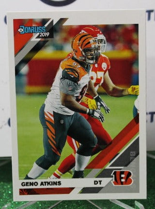 2019 PANINI DONRUSS GENO ATKINS  # 61 NFL CINCINNATI BENGALS  GRIDIRON CARD