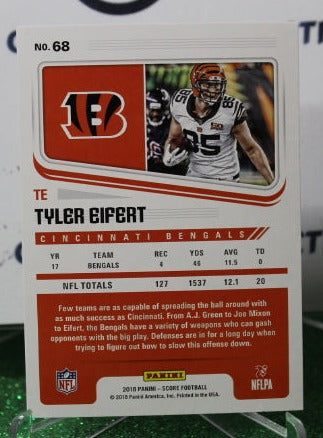 2018 PANINI SCORE TYLER EIFERT # 68 NFL CINCINNATI BENGALS  GRIDIRON CARD