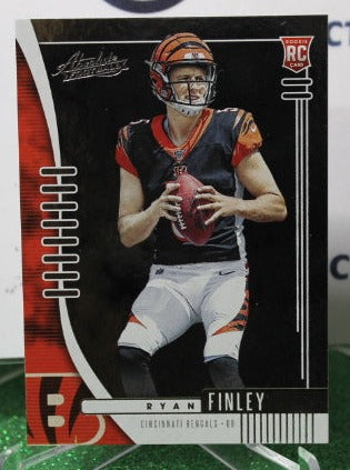 2019 PANINI ABSOLUTE RYAN FINLEY # 136 ROOKIE NFL CINCINNATI BENGALS  GRIDIRON CARD