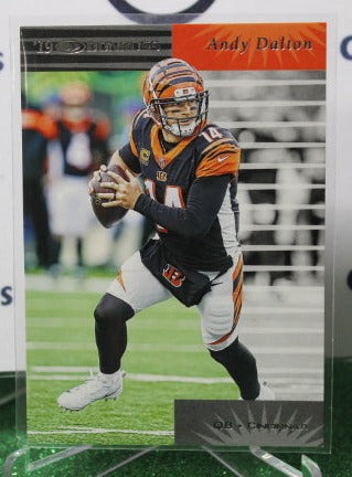 2019 PANINI DONRUSS ANDY DALTON # RE-13 RETRO NFL CINCINNATI BENGALS  GRIDIRON CARD