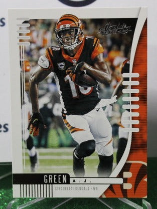 2019 PANINI ABSOLUTE A.J. GREEN # 25 NFL CINCINNATI BENGALS  GRIDIRON CARD