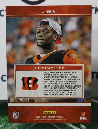 2019 PANINI DONRUSS JOE MIXON # ES-8 ELITE SERIES NFL CINCINNATI BENGALS  GRIDIRON CARD