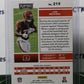 2017 PANINI PLAYOFF JOE MIXON # 218 ROOKIE AUTO 03/19  NFL CINCINNATI BENGALS  GRIDIRON CARD