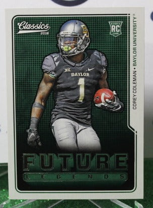 2016 PANINI CLASSICS COREY COLEMAN # 18 FUTURE LEGENDS NFL CLEVELAND BROWNS  GRIDIRON CARD