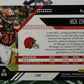 2018 PANINI UNPARALLELED NICK CHUBB # 216 ROOKIE FLIGHT NFL CLEVELAND BROWNS  GRIDIRON CARD