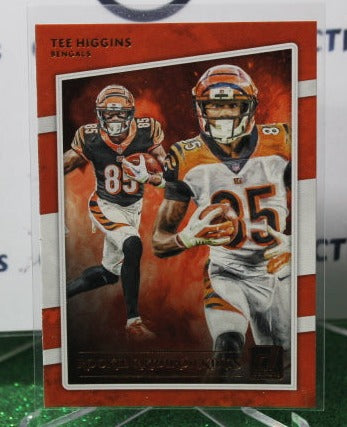 2020 PANINI DONRUSS TEE HIGGINS # RGK-TH GRIDION KINGS ROOKIE NFL CINCINNATI BENGALS  GRIDIRON CARD