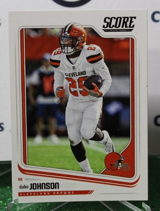 2018 PANINI SCORE DUKE JOHNSON #78 NFL CLEVELAND BROWNS  GRIDIRON CARD