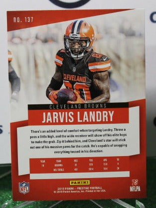 2019 PANINI PRESTIGE JARVIS LANDRY # 137 NFL CLEVELAND BROWNS  GRIDIRON CARD
