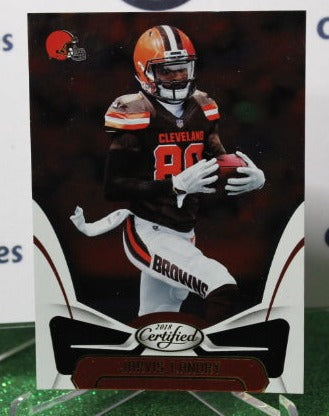 2018 PANINI CERTIFIED JARVIS LANDRY # 17 NFL CLEVELAND BROWNS  GRIDIRON CARD