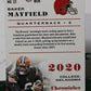 2020 PANINI CHRONICLES BAKER MAYFIELD # 22 NFL CLEVELAND BROWNS  GRIDIRON CARD