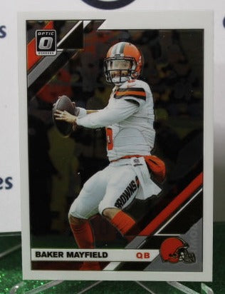 2019 PANINI DONRUSS OPTIC BAKER MAYFIELD # 24 NFL CLEVELAND BROWNS  GRIDIRON CARD