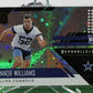 2018 PANINI UNPARALLELED CONNOR WILLIAMS # 276 ROOKIE ASTRAL NFL DALLAS COWBOYS GRIDIRON CARD