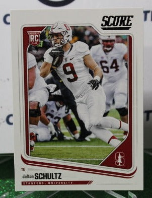 2018 PANINI SCORE DALTON SCHULTZ # 397 DRAFT ROOKIE NFL DALLAS COWBOYS GRIDIRON CARD