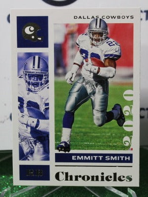 2020 PANINI CHRONICLES EMMITT SMITH # 28 NFL DALLAS COWBOYS GRIDIRON CARD