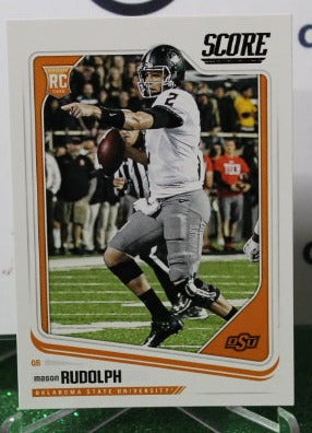 2018 PANINI SCORE MASON RUDOLPH # 353 DRAFT ROOKIE NFL DALLAS COWBOYS GRIDIRON CARD