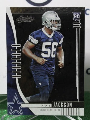 2019 PANINI ABSOLUTE JOE JACKSON  # 153 ROOKIE FOIL NFL DALLAS COWBOYS GRIDIRON CARD