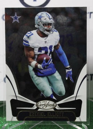 2018 PANINI CERTIFIED EZEKIEL ELLIOTT  # 35 NFL DALLAS COWBOYS GRIDIRON CARD