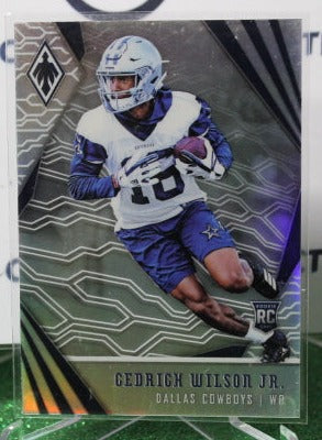 2018 PANINI PHOENIX CEDRICK WILSON JR. # 186 ROOKIE NFL DALLAS COWBOYS GRIDIRON CARD