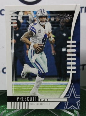 2019 PANINI ABSOLUTE DAK PRESCOTT # 51 NFL DALLAS COWBOYS GRIDIRON CARD