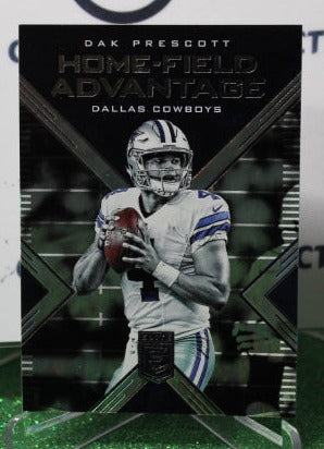 2017 PANINI ELITE DAK PRESCOTT # 4 NFL HOME-FIELD ADVANTAGE DALLAS COWBOYS GRIDIRON CARD