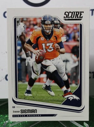 2018 PANINI SCORE TREVOR SIEMIAN # 94 NFL DENVER BRONCOS GRIDIRON CARD