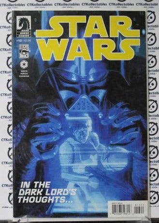 STAR WARS # 13 IN THE DARK LORD'S THOUGHTS DARK HORSE COMIC BOOK VF 2013