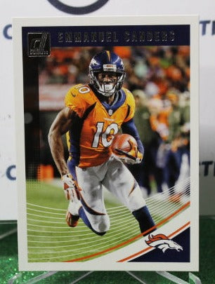 2018 PANINI DONRUSS EMMANUEL SANDERS # 88 NFL DENVER BRONCOS GRIDIRON CARD