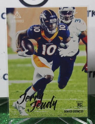 2020 PANINI CHRONICLES LUMINANCE JERRY JEUDY # 205  ROOKIE NFL DENVER BRONCOS GRIDIRON CARD