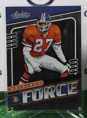 2019 PANINI ABSOLUTE STEVE ATWATER # 4 D FORCE NFL DENVER BRONCOS GRIDIRON CARD