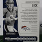 2019 PANINI ABSOLUTE DREW LOCK # 115 ROOKIE FOIL  NFL DENVER BRONCOS GRIDIRON CARD