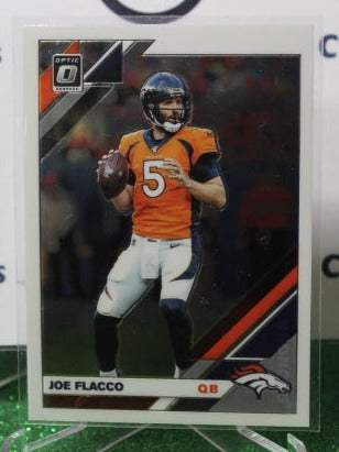 2019 PANINI DONRUSS OPTIC JOE FLACCO # 33 FOIL NFL DENVER BRONCOS GRIDIRON CARD