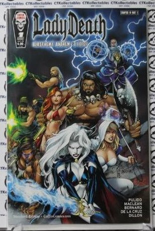 LADY DEATH BLASPHEMY ANTHEM # 1 VARIANT COVER STANDARD EDITION COFFIN COMICS