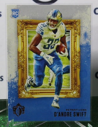 2020 PANINI CHRONICLES GRIDIRON KINGS D'ANDRE SWIFT # GK-10 ROOKIE SILVER NFL DETROIT LIONS GRIDIRON CARD