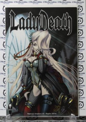LADY DEATH NIGHTMARE SYMPHONY # 2 VARIANT COVER NAUGHTY EDITION COFFIN COMICS