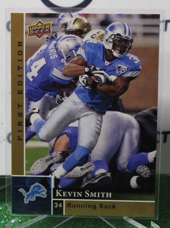 2009 UPPER DECK KEVIN SMITH # 51 GOLD  NFL DETROIT LIONS GRIDIRON CARD