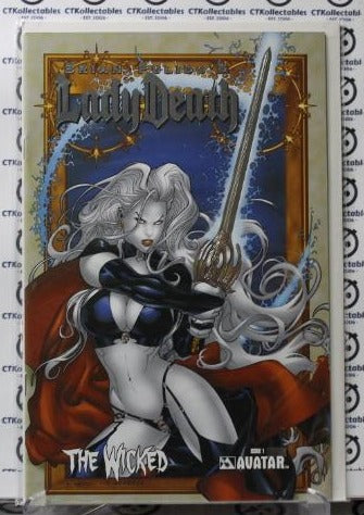 LADY DEATH THE WICKED # 1 VARIANT COVER PLATINUM EDITION COFFIN COMICS