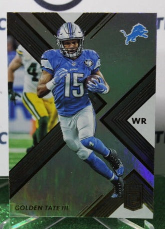 2017 PANINI DONRUSS ELITE GOLDEN TATE III # 33 NFL DETROIT LIONS GRIDIRON CARD