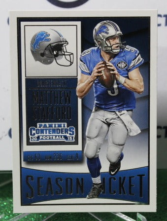 2015 PANINI CONTENDERS MATTHEW STAFFORD # 63 NFL DETROIT LIONS GRIDIRON CARD