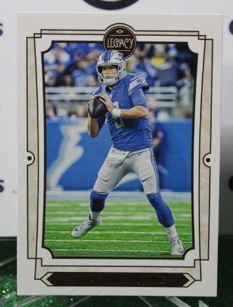 2019 PANINI LEGACY MATTHEW STAFFORD # 34 NFL DETROIT LIONS GRIDIRON CARD