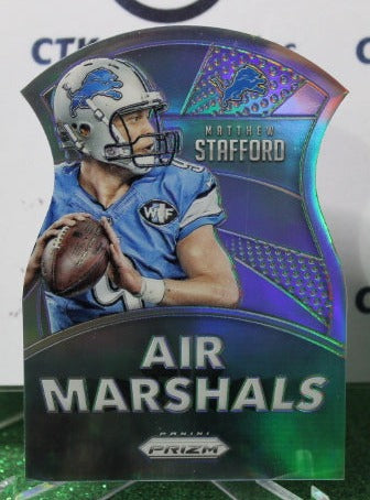 2015 PANINI PRIZM MATTHEW STAFFORD # AM13 DIE CUT NFL DETROIT LIONS GRIDIRON CARD