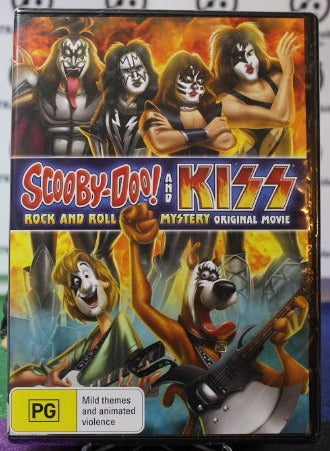 2015  SCOOBY-DOO AND KISS ROCK AND ROLL MYSTERY DVD  MOVIE   NEW UNOPENED