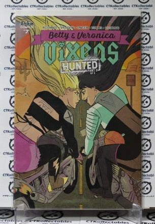 BETTY AND VERONICA  VIXENS # 7 HUNTED VF  ARCHIE COMICS 2018