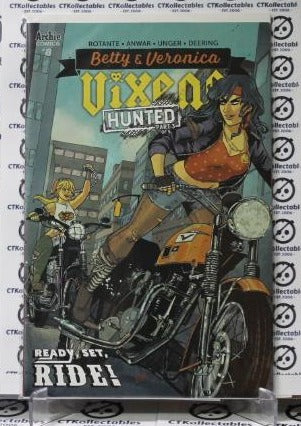 BETTY AND VERONICA  VIXENS # 8 HUNTED VF  ARCHIE COMICS 2018