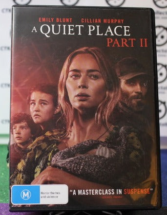 2021 A QUIET PLACE PART II  HORROR MOVIE  DVD  PREOWNED