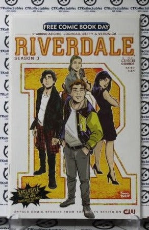 RIVERDALE SEASON 3 ARCHIE COMIC BOOK  VF EXCLUSIVE FREE COMIC BOOK DAY