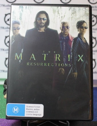 2021 THE MATRIX RESURRECTIONS MOVIE  DVD  PREOWNED