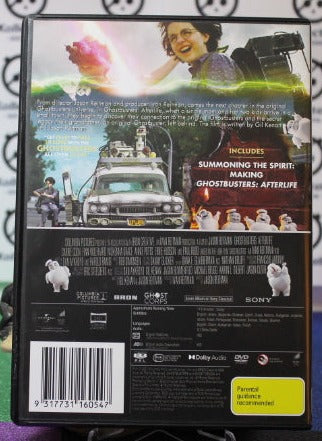 2021 GHOSTBUSTERS AFTERLIFE HORROR MOVIE  DVD  PREOWNED